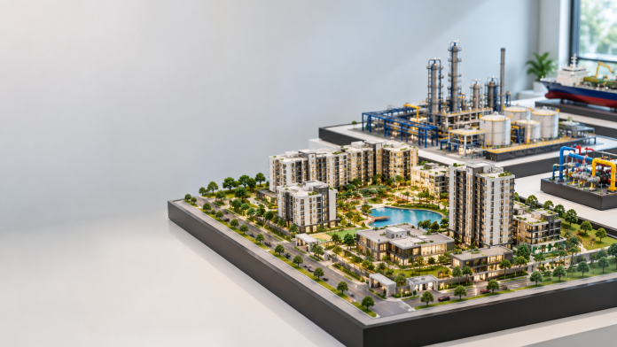 township scale model